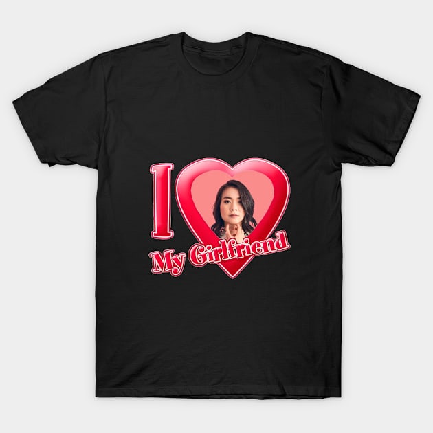 I love my girlfriend mitski T-Shirt by ivanc2814